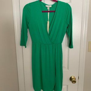 NWT Kenar faux wrap dress